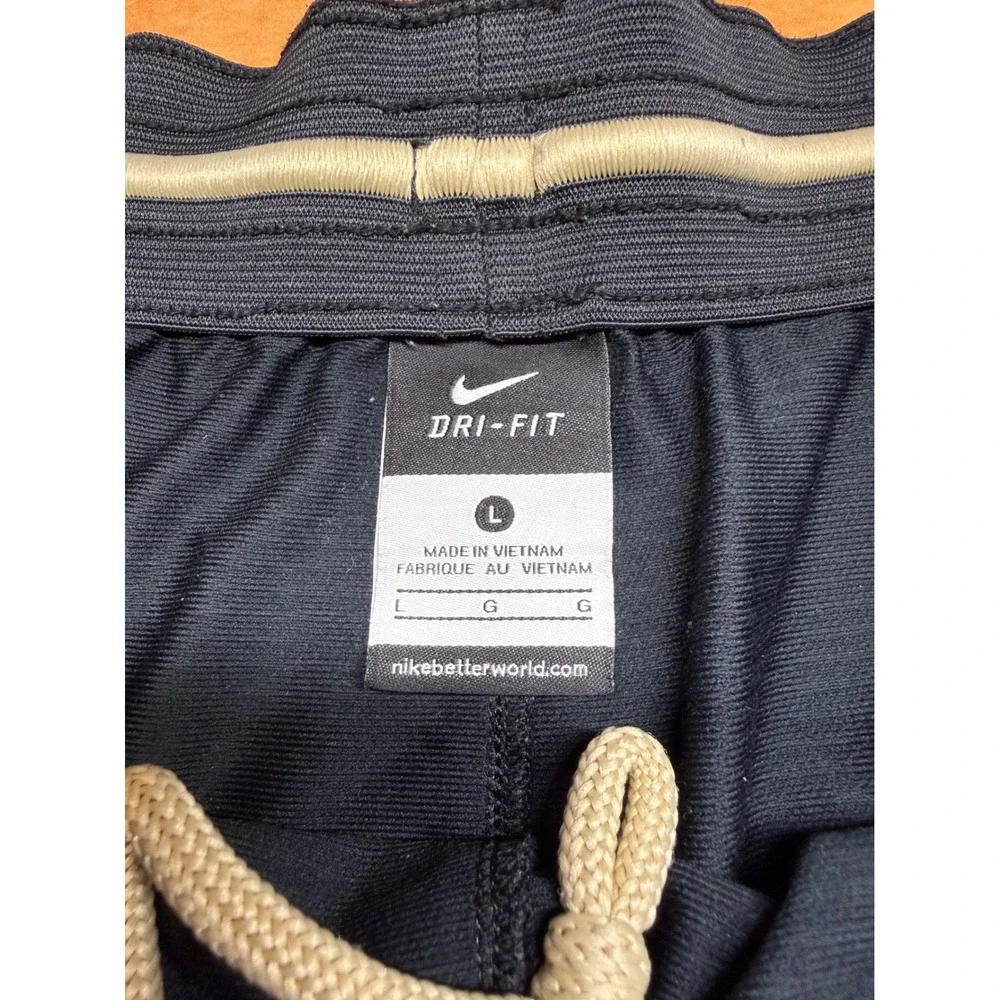 Nike Purdue Boilermakers Dri-FIT Basketball Shorts Navy Cream Mens Large L